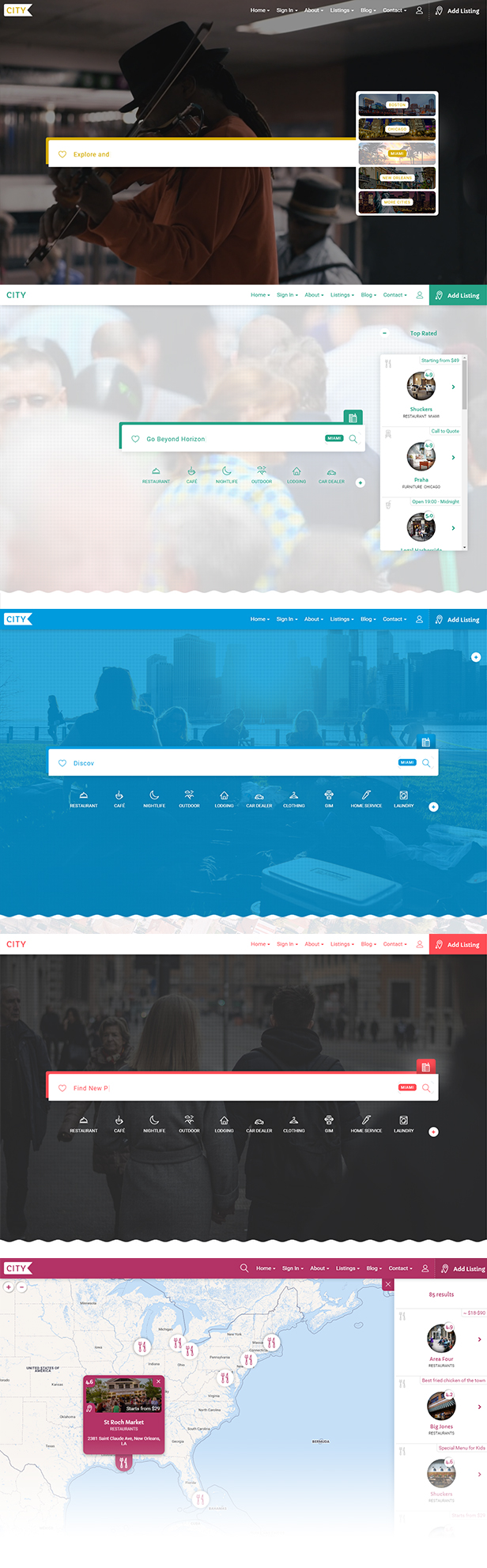 City Listing - Directory Template - 5
